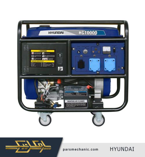 موتور برق بنزینی 10 کیلو وات هیوندای HYUNDAI مدل HG10000