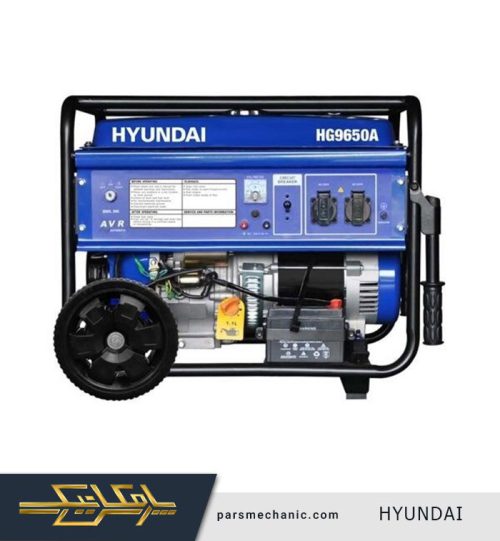 موتور برق بنزینی 6/5 کیلو وات هیوندای HYUNDAI مدل HG9650A